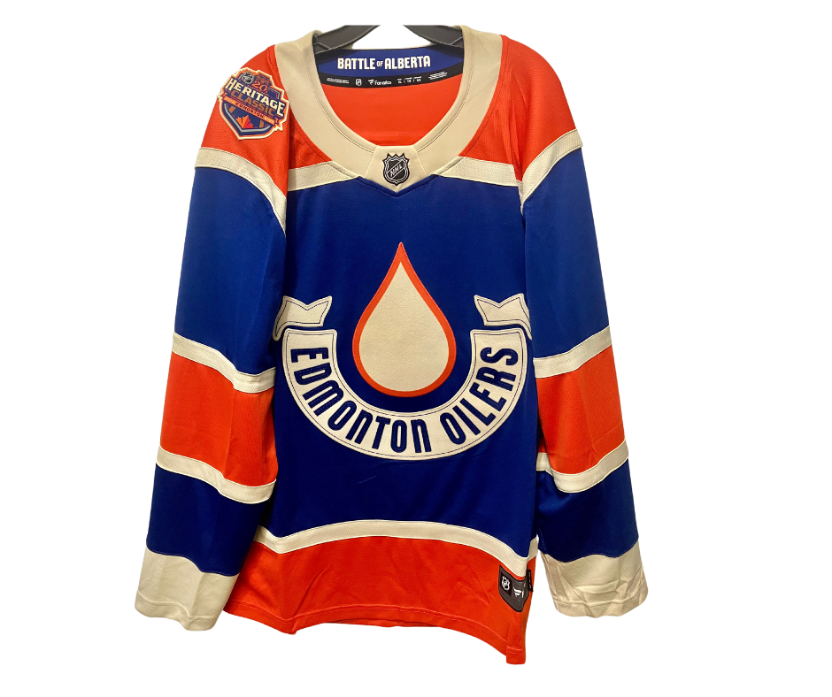 Heritage Classic Jersey Edmonton Oilers Practice Jersey Fanatics